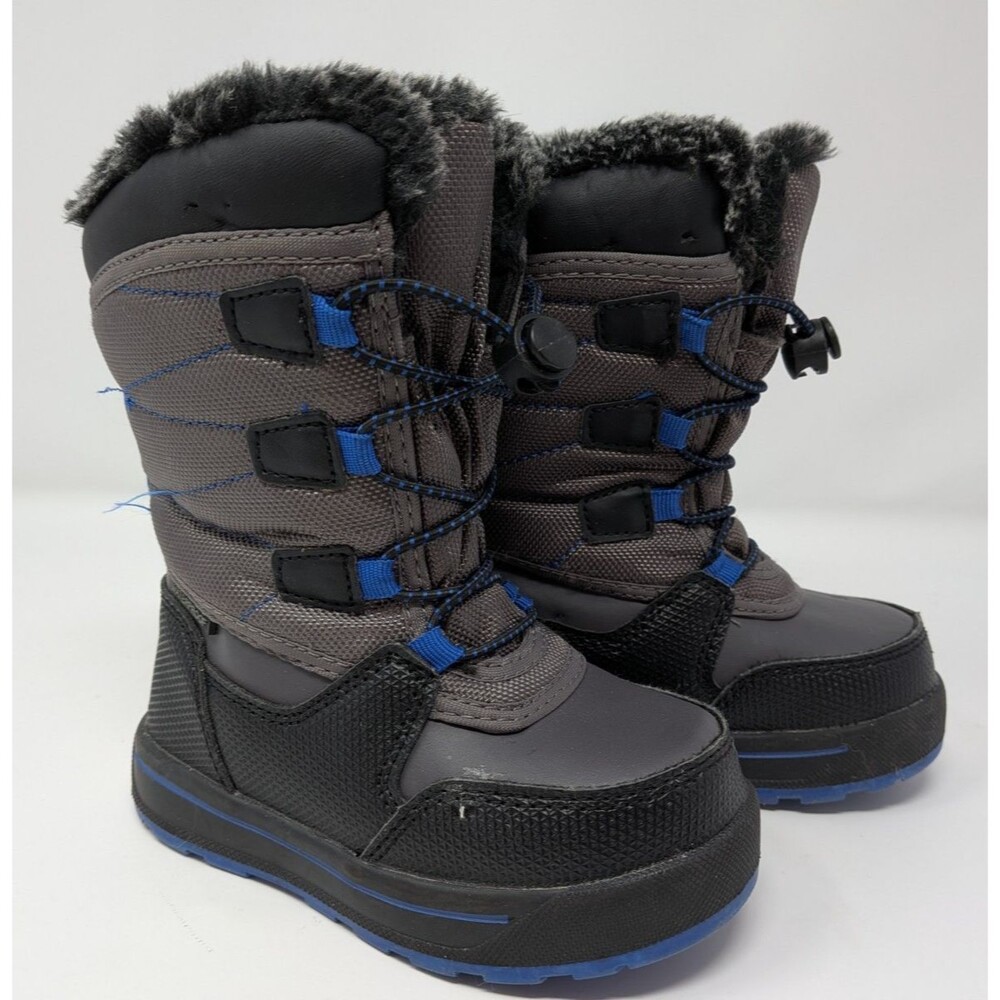 Wonder Nation Kids Toddler Snow Boots Size 8 Thinsulate 200g Waterproof